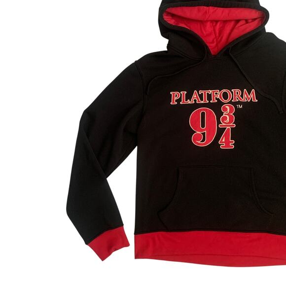 Wizarding World Of Harry Potter Size 2XL Platform 9 3/4 Hogwarts Railways Hoodie - Picture 8 of 16